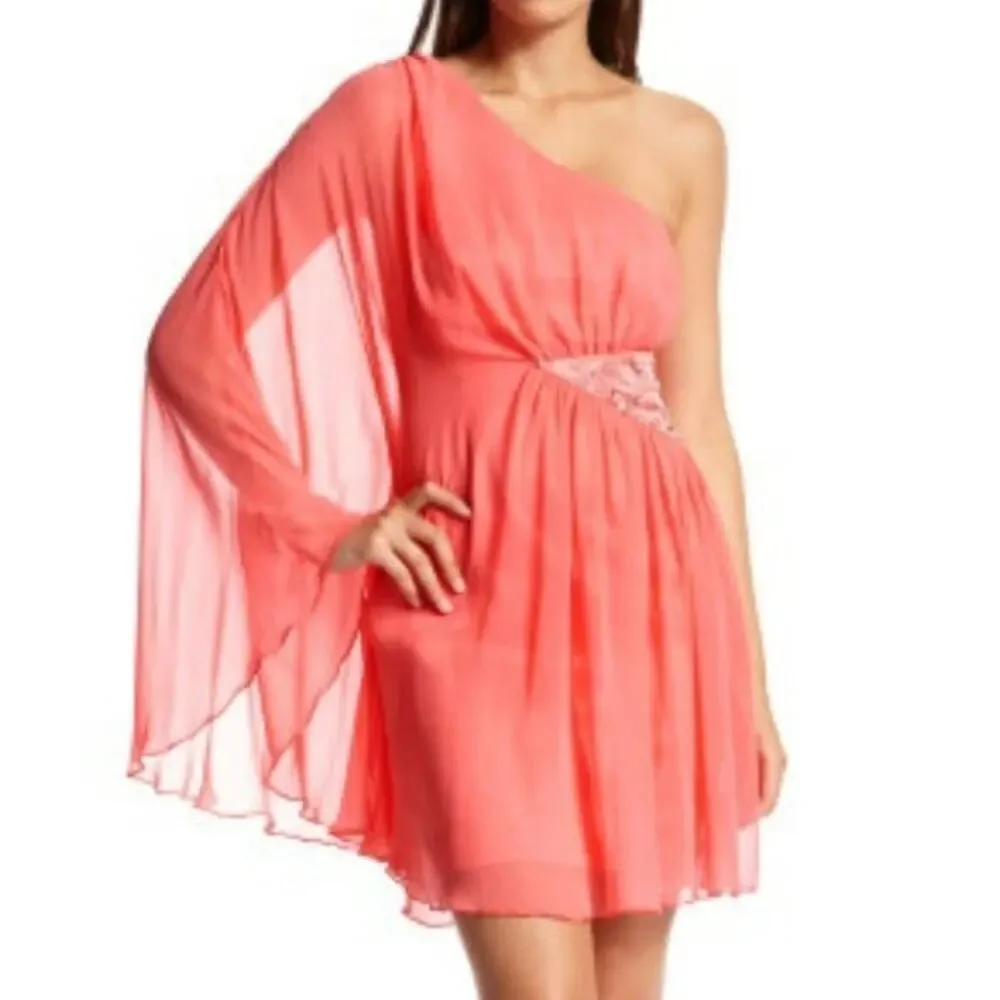 Free People One Shoulder Mini Dress